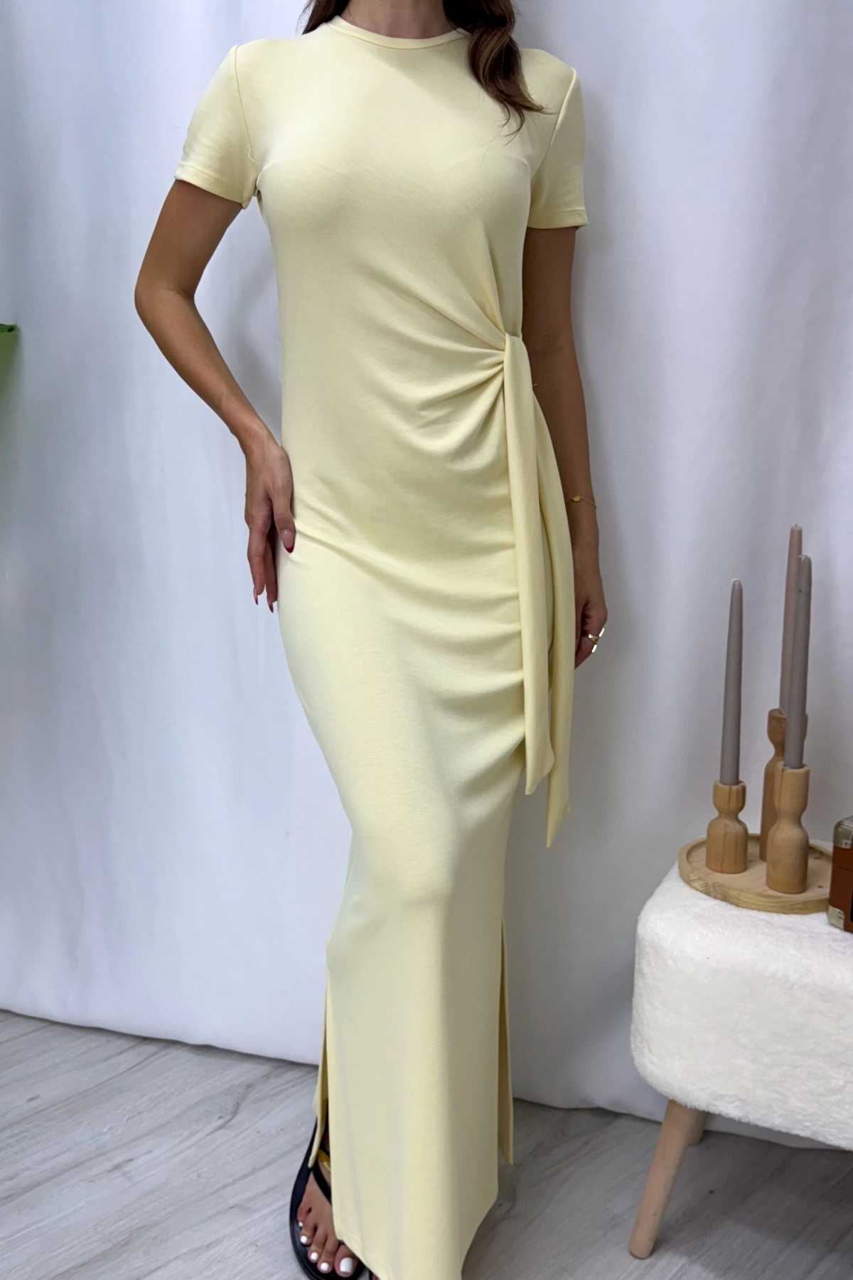 Nigel Oysho Elbise-Sarı