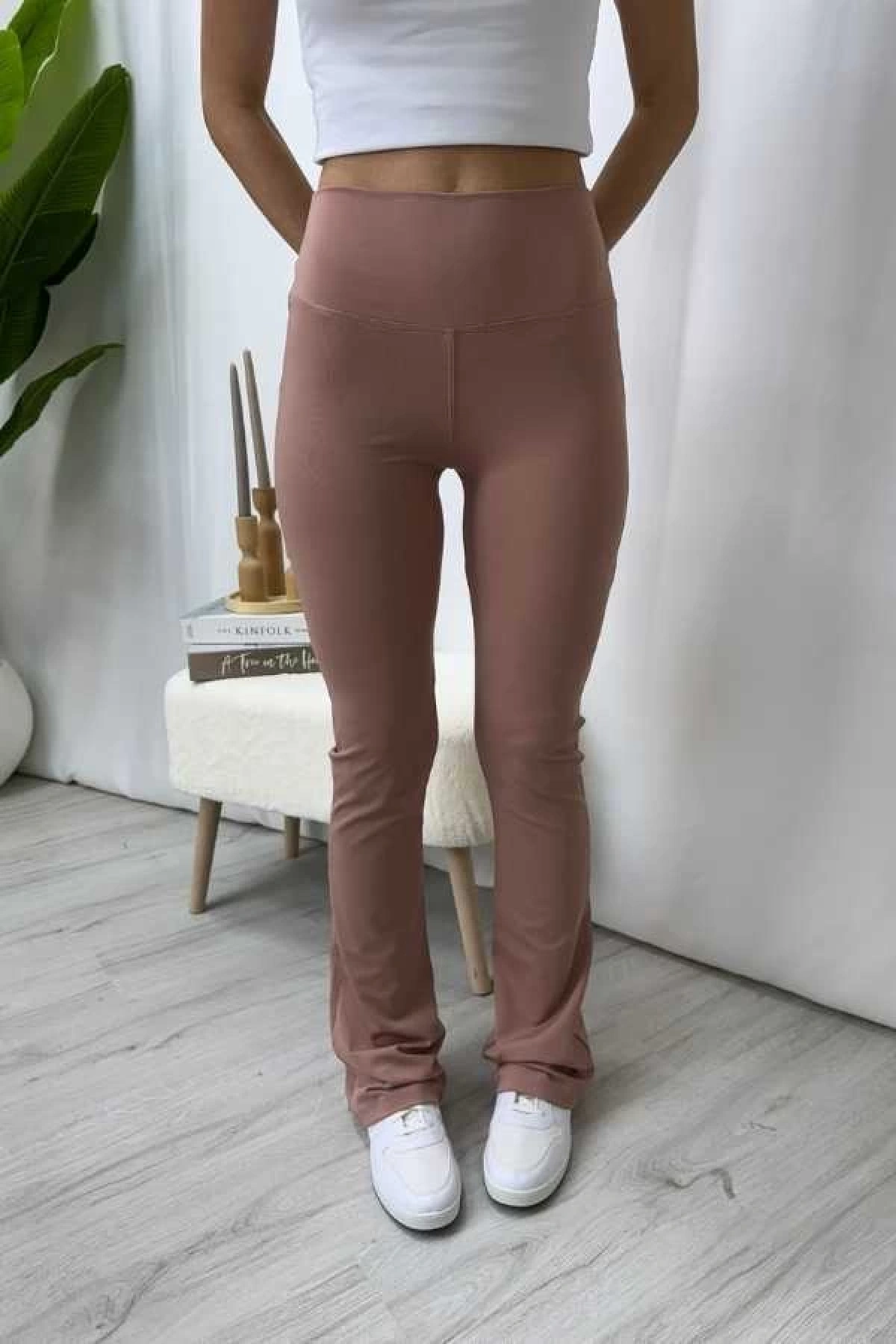 Oysho İspanyol Tayt - Pembe