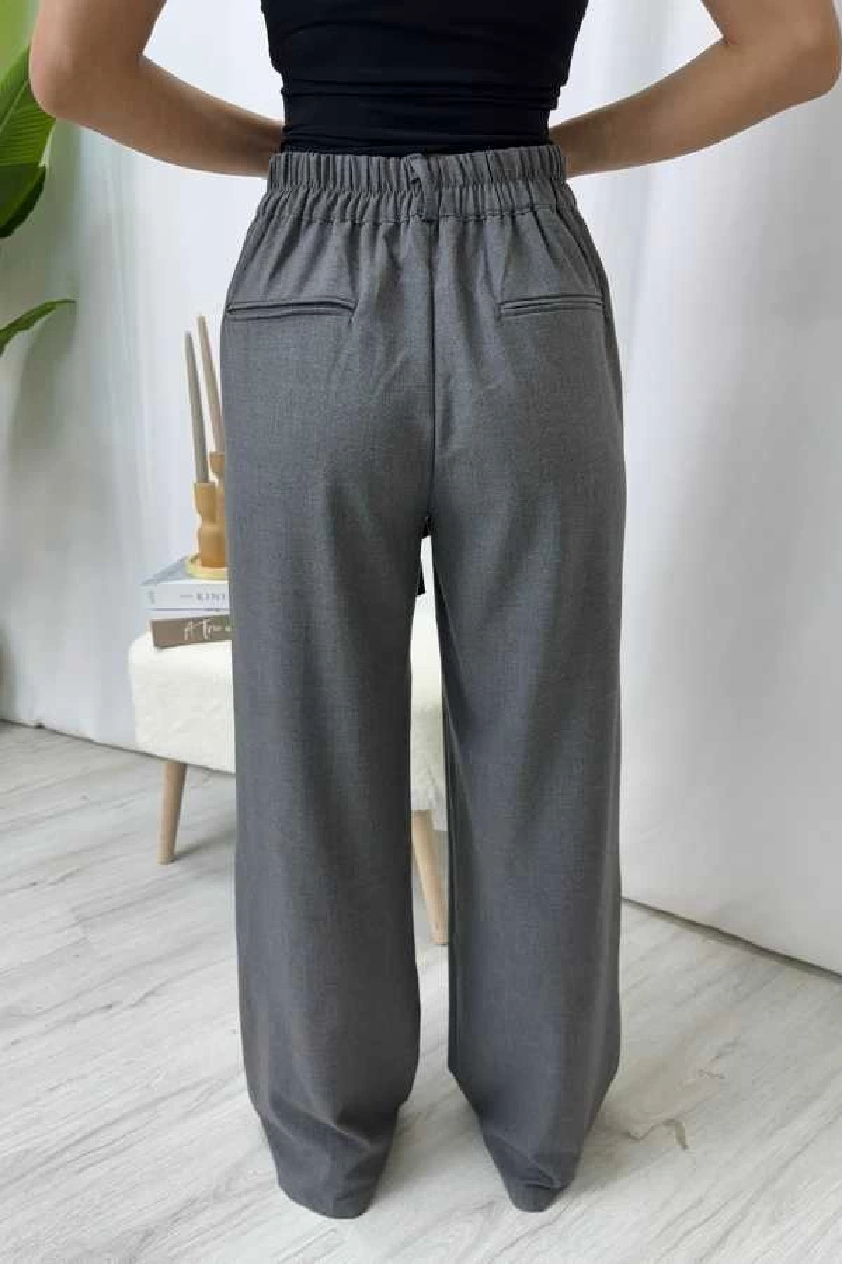 Tina Palazzo Pantolon - Gri