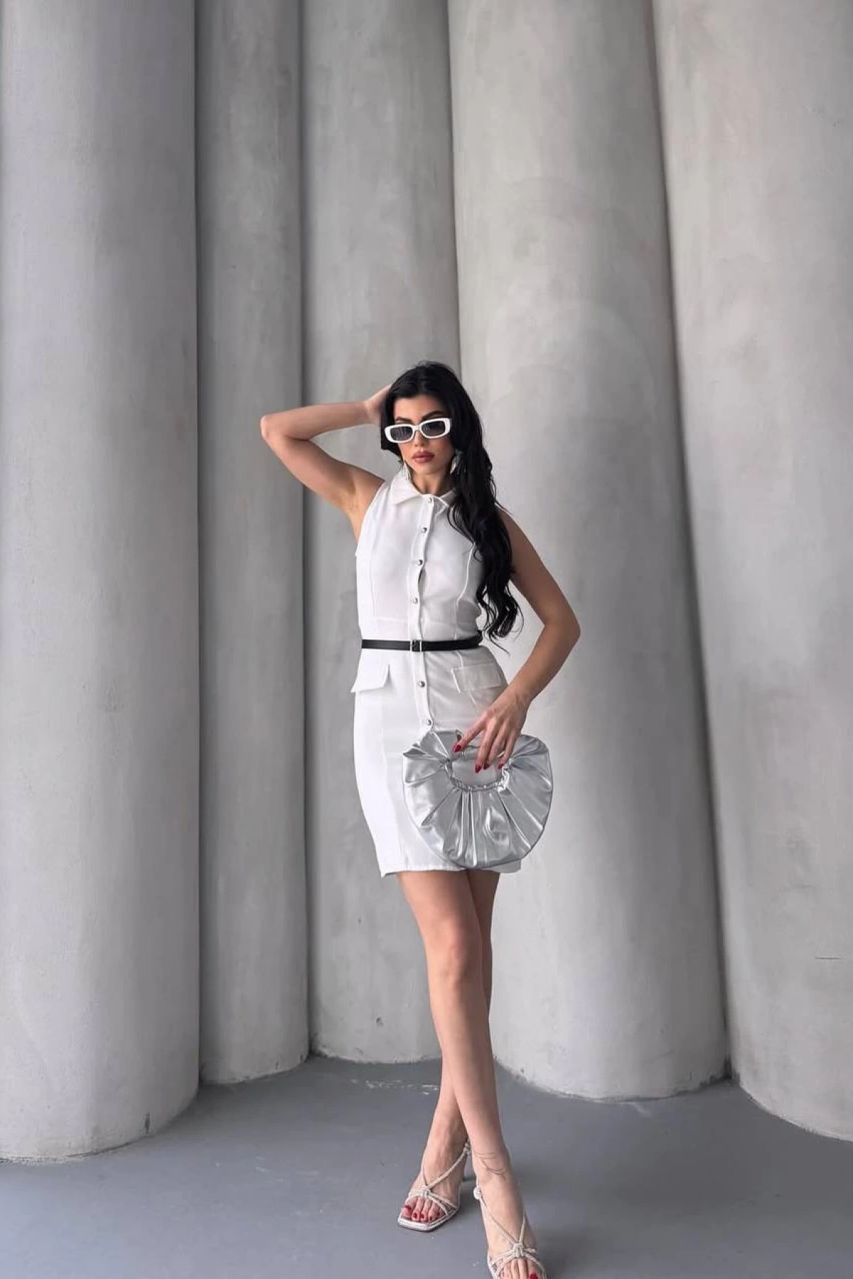 Laney Elbise - Beyaz