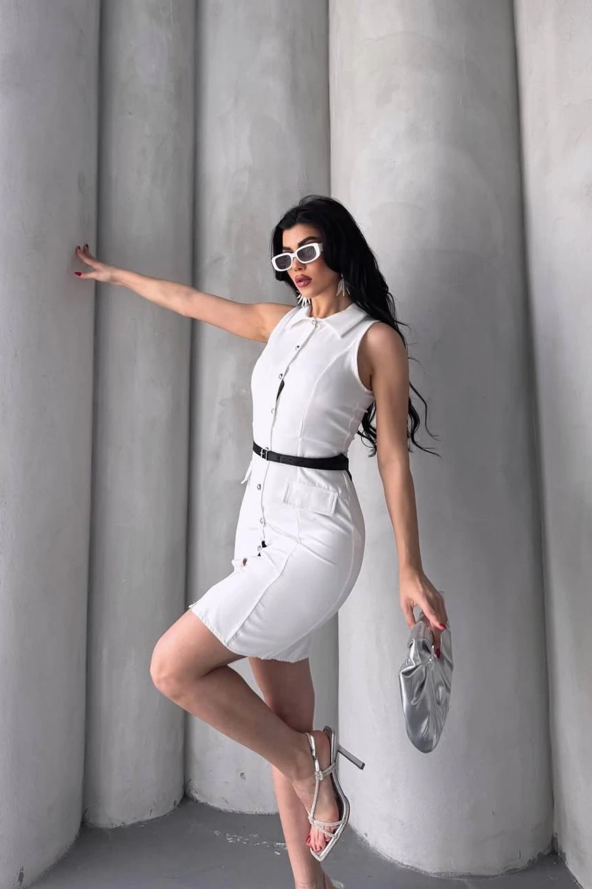 Laney Elbise - Beyaz