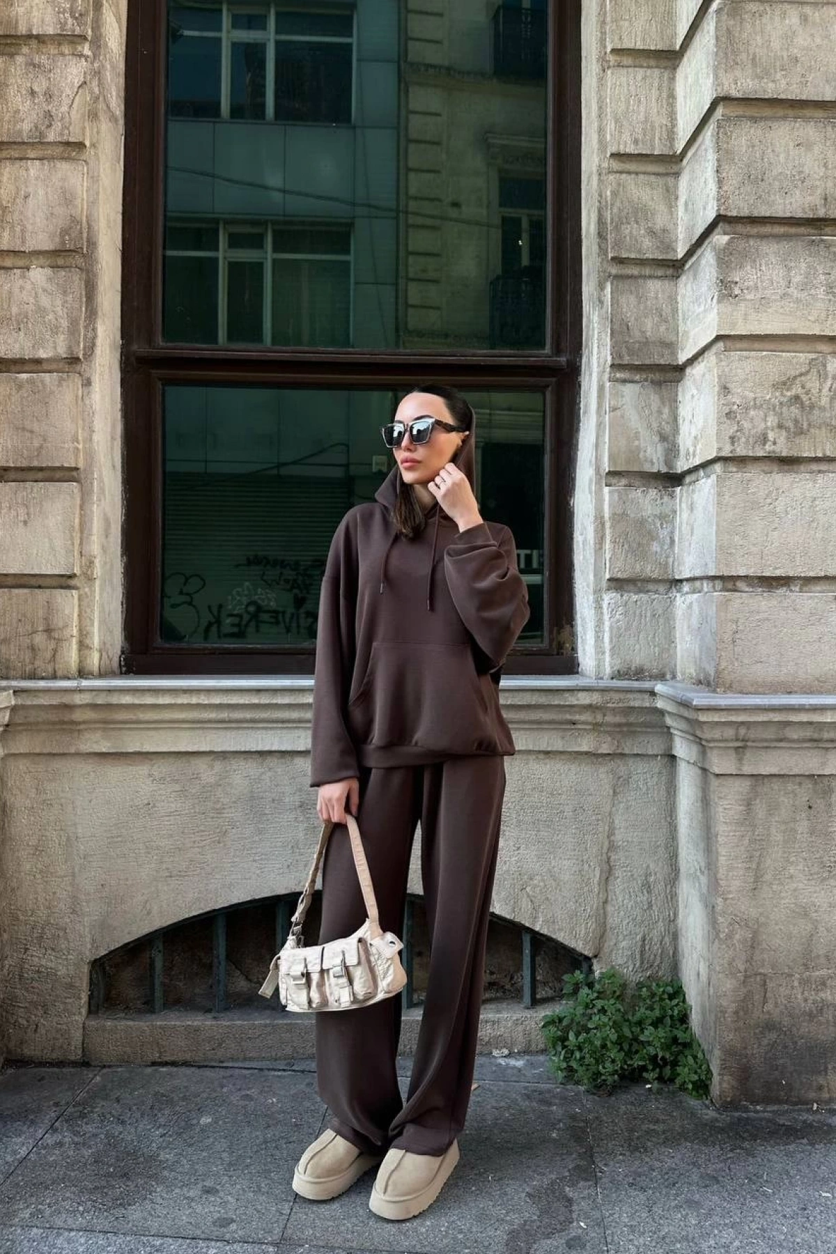 Daphe Eşofman - Kahve