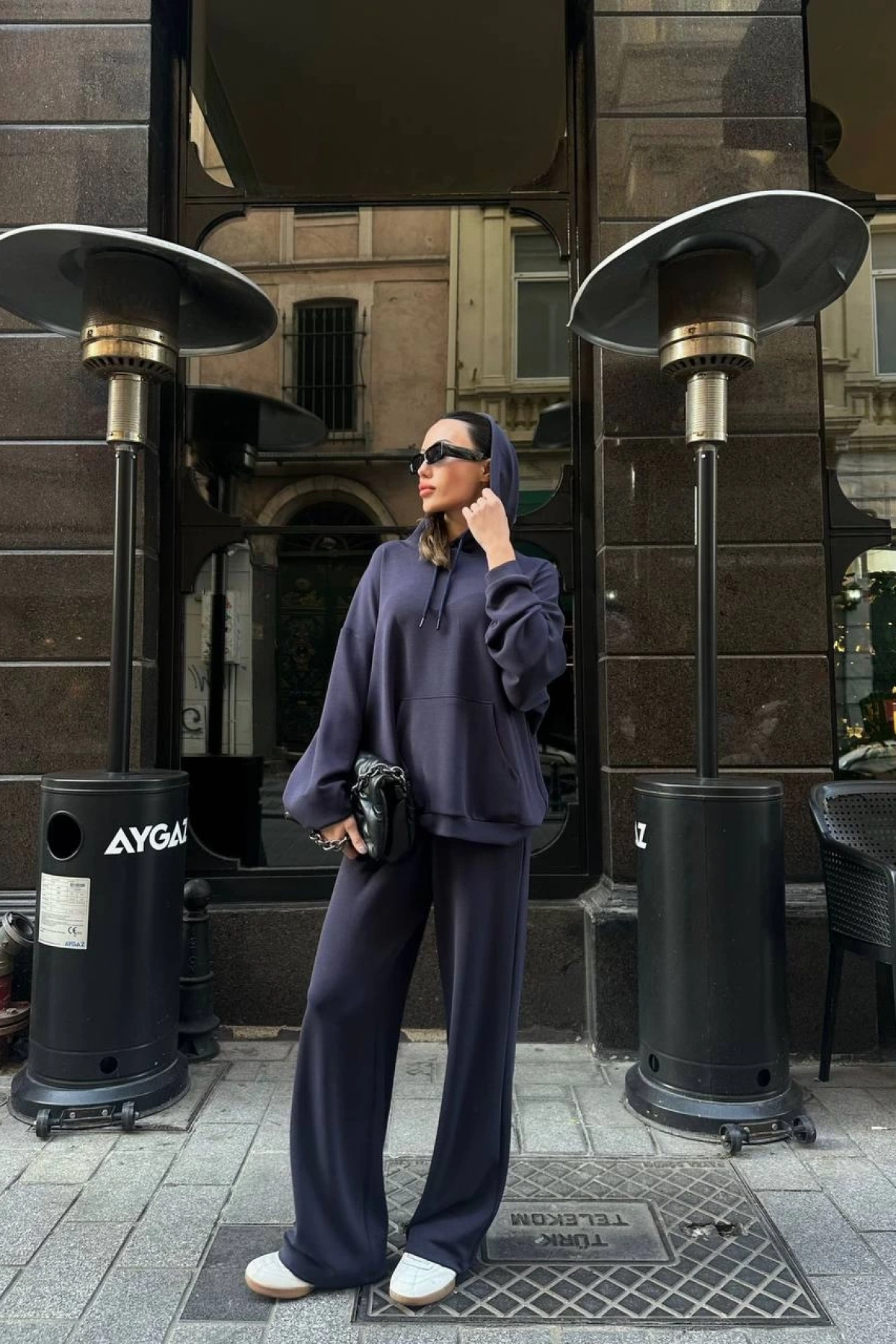 Daphe Eşofman - Siyah