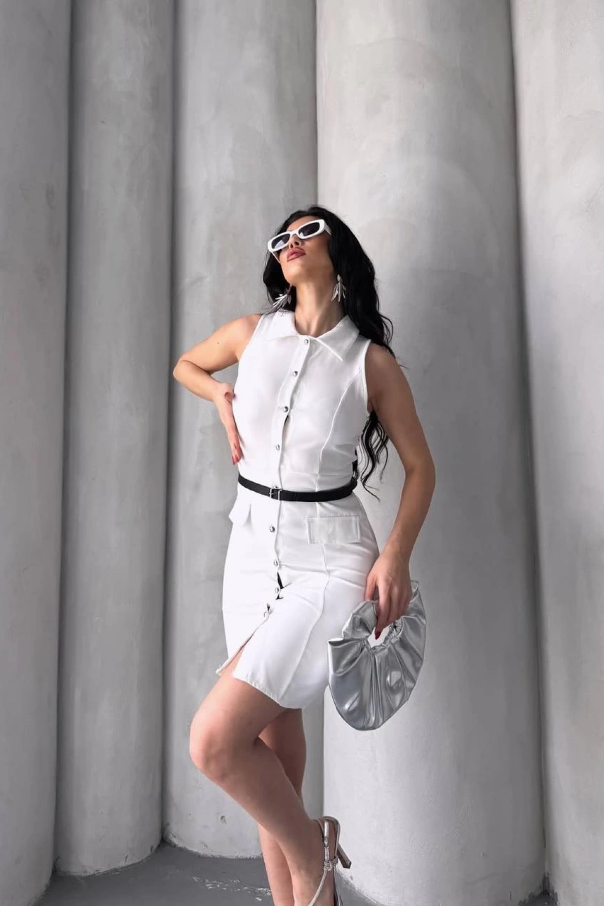 Laney Elbise - Beyaz