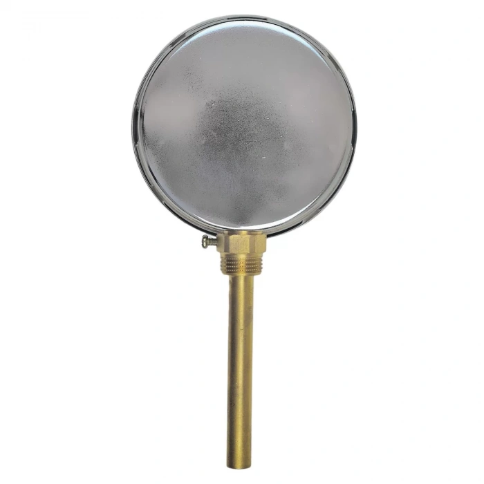 Termometre Alttan Çıkışlı Q100 - 0 - 160°C 15 Cm 1/2