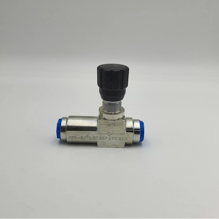 Hidrolik Hız Ayar Valfi Çekli 1/2