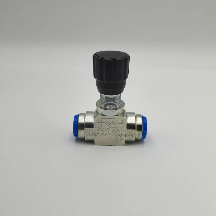 Hidrolik Hız Ayar Valfi Çeksiz 1/2