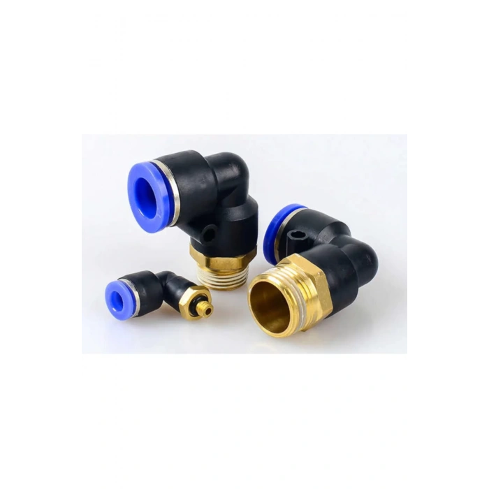 Pnömatik Dirsek Bağlantı 1/4 - 14mm