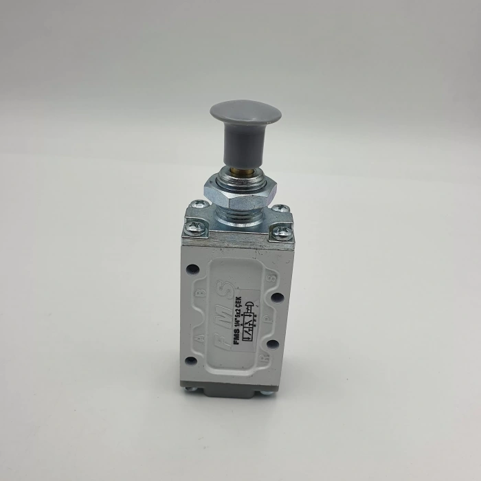 Pnömatik Valf Ventil Çekmeli 1/4 - 5/2