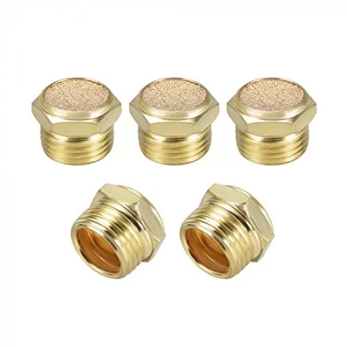 Sinter Bronz Susturucu Kısa Tip 3/4