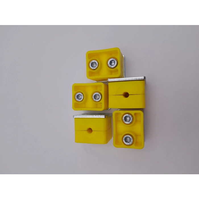 Tek Lama Çift Vida Hidrolik Boru Kelepçesi 30mm