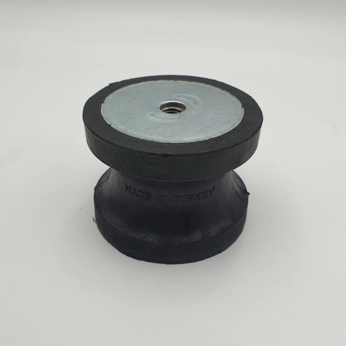 Kauçuk Pullu Makaralı Takoz ATC Tipi M12x1.5 - 80x60