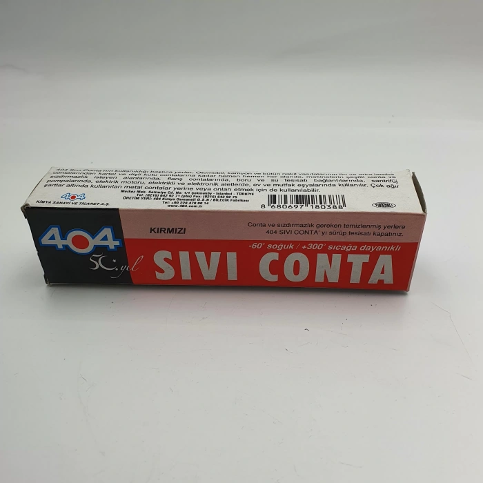 Kırmızı Sıvı Conta 80 Gr