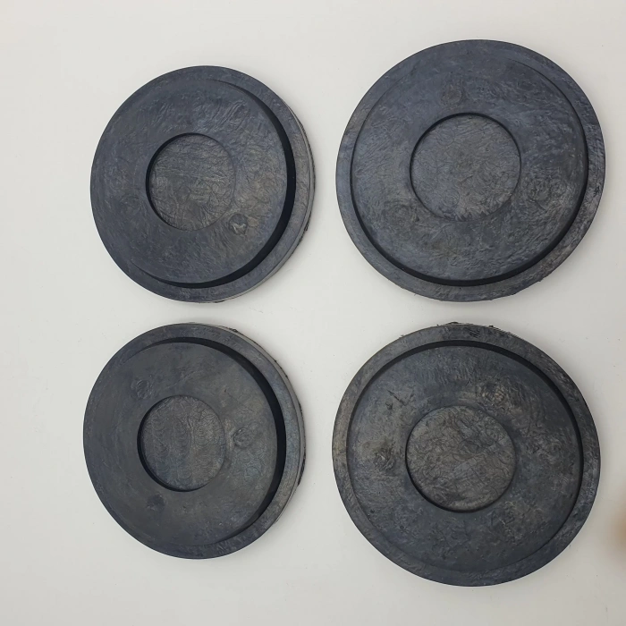 Lift Ayak Tampon Takozu Yuvarlak Çap Ölçüsü 113mm Yükseklik 18mm