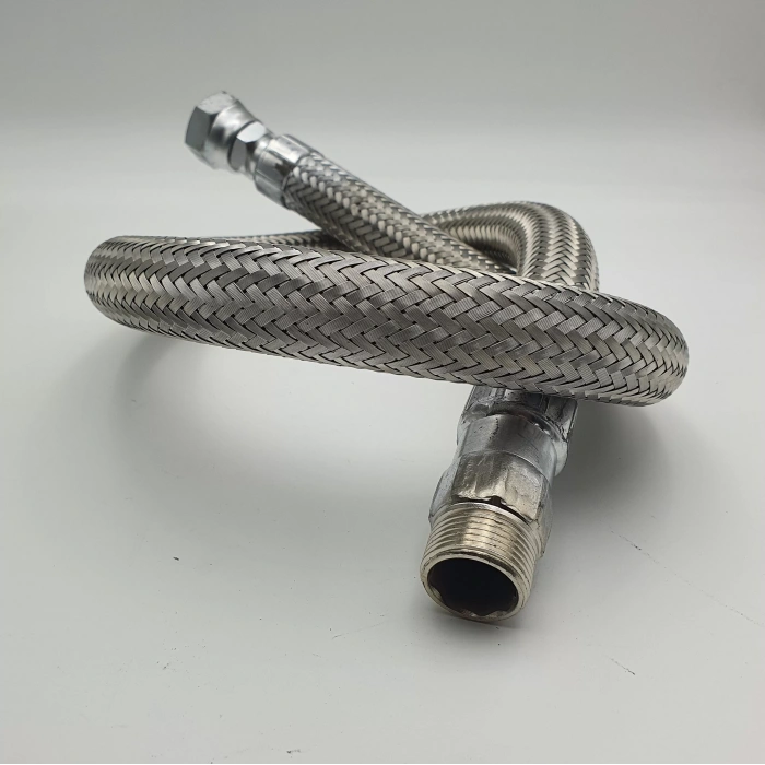 Paslanmaz Flex Örgülü Hortum C Tipi