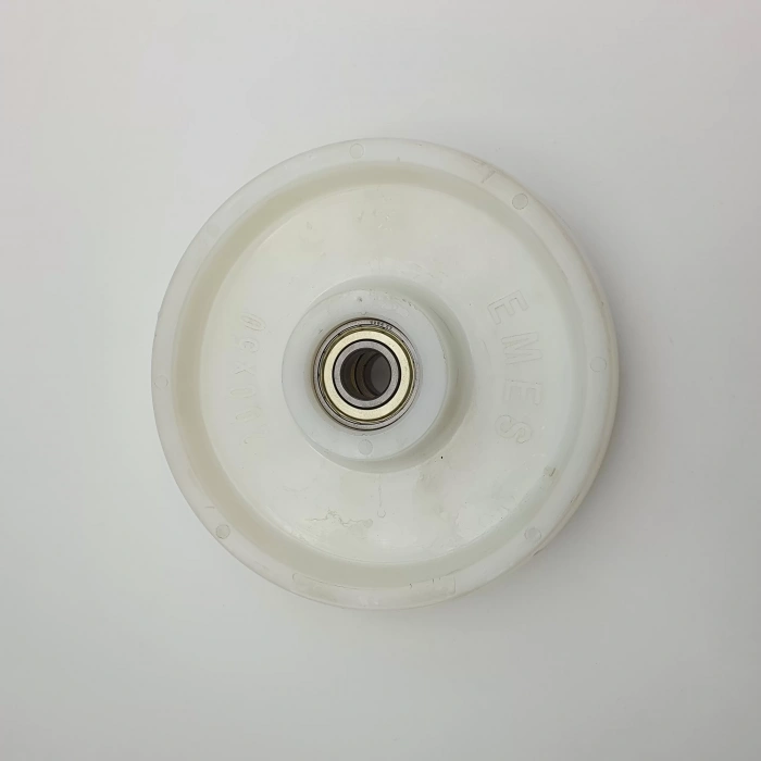 Transpalet Tekeri Poliamid Bilyalı Rulmanlı Beyaz 200x50x20