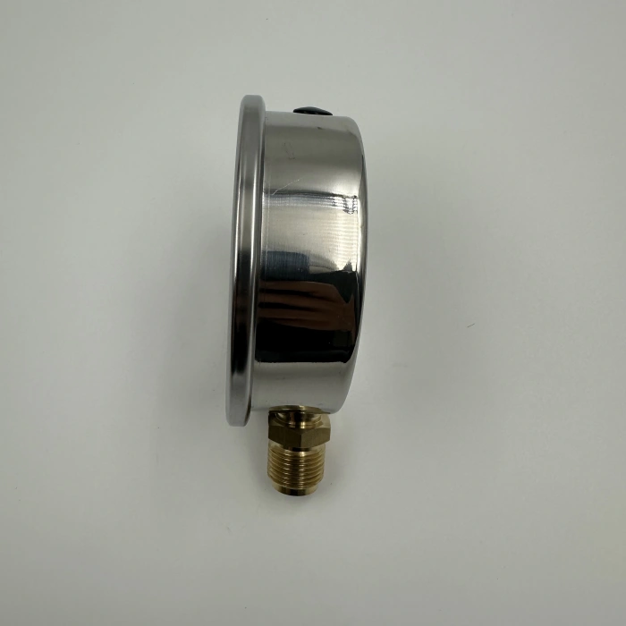 Manometre Gliserinli Alttan Çıkışlı Q100 - 0 - 160 Bar 1/2