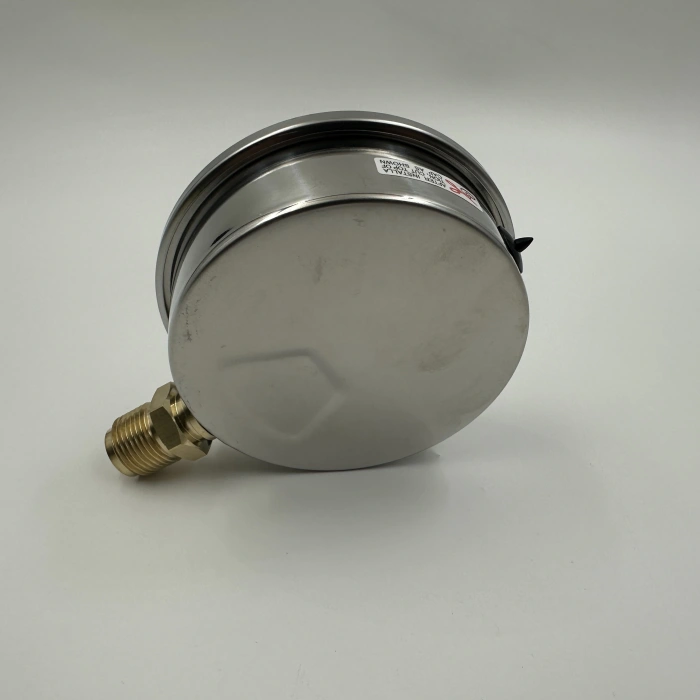 Manometre Gliserinli Alttan Çıkışlı Q100 - 0 - 2.5 Bar 1/2