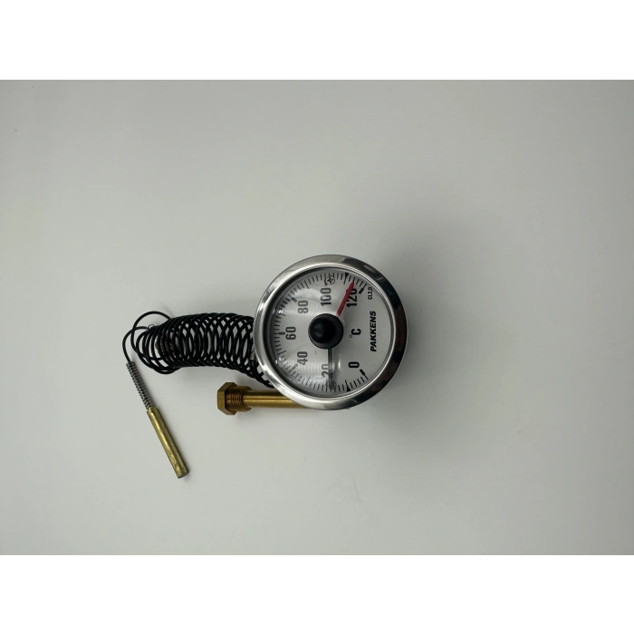 Kontaklı Gazlı Termometre Q60 - 0 - 120°C 2Mt Nc/No Cl 2.0