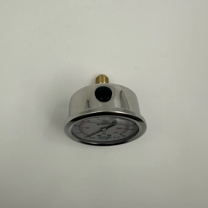 Manometre Gliserinli Arka Çıkışlı Q63 - 0 - 16 Bar 1/4