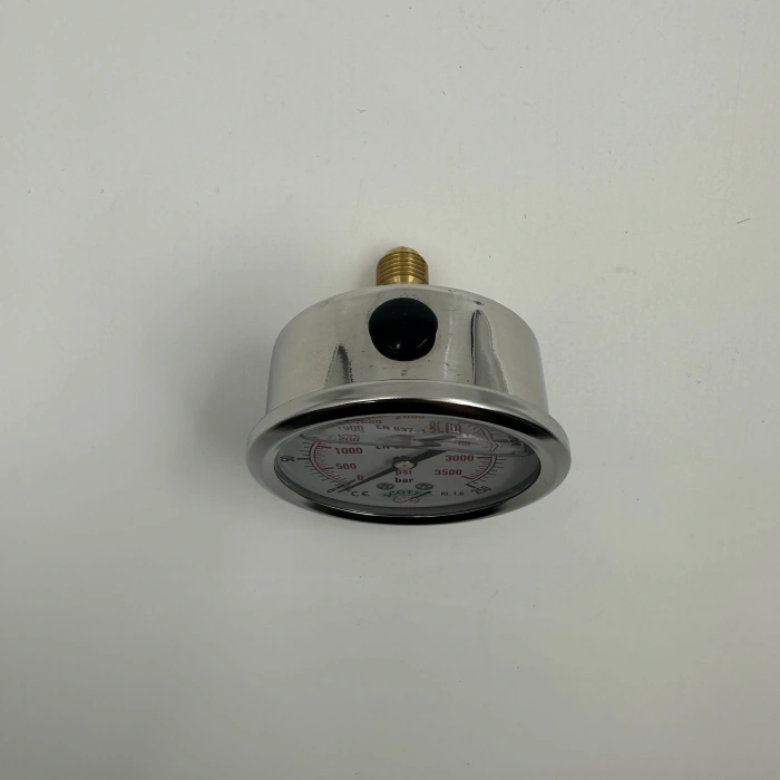 Manometre Gliserinli Arka Çıkışlı Q63 - 0 - 250 Bar 1/4
