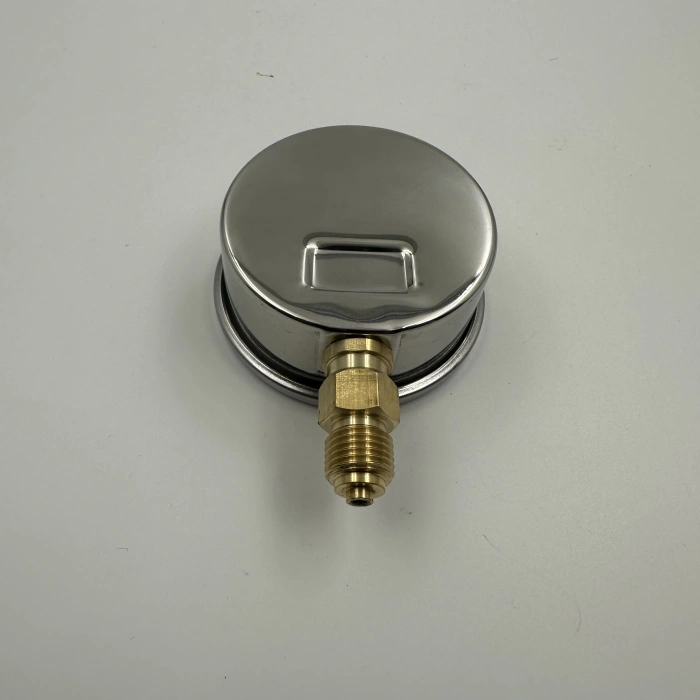 Manometre Gliserinli Alttan Çıkışlı Q63 - 0 - 315 Bar 1/4