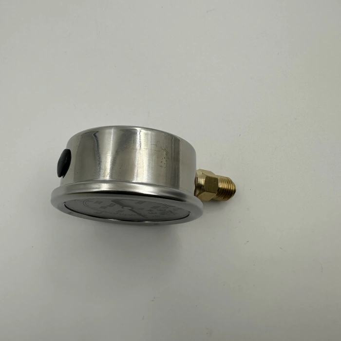 Manometre Gliserinli Alttan Çıkışlı Q63 - 0 - 400 Bar 1/4 A Tipi