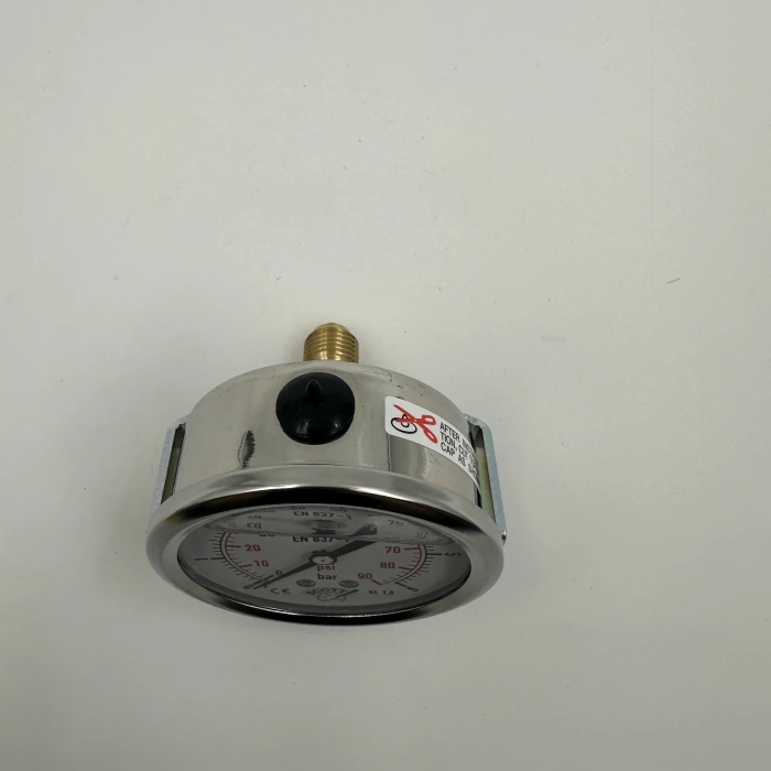 Manometre Gliserinli Pano Tipi Q63 - 0 - 6 Bar 1/4
