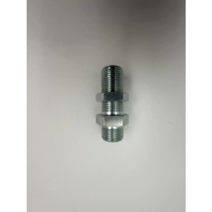 Çelik Perde Geçişli Nipel 1/2