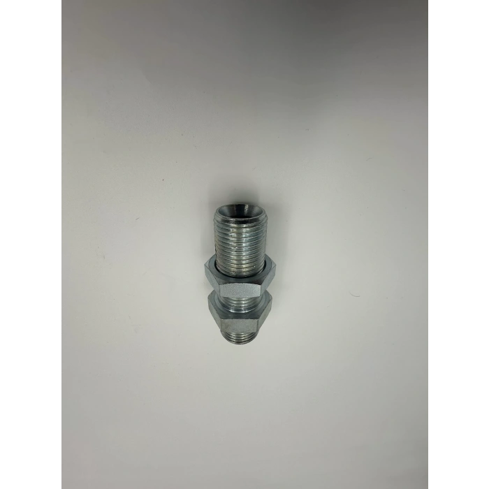 Çelik Perde Geçişli Nipel 1/2