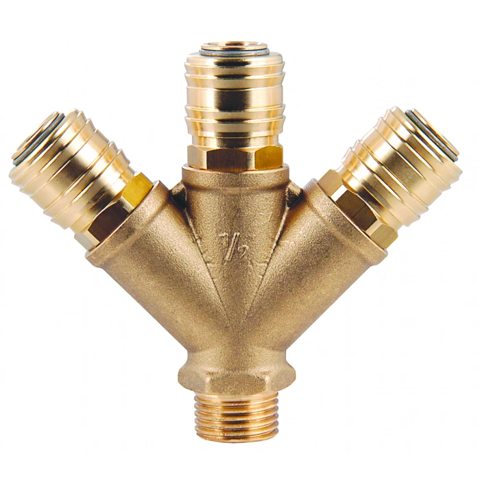 Sarı Üçlü Çatal Bağlantı Takım 1/2