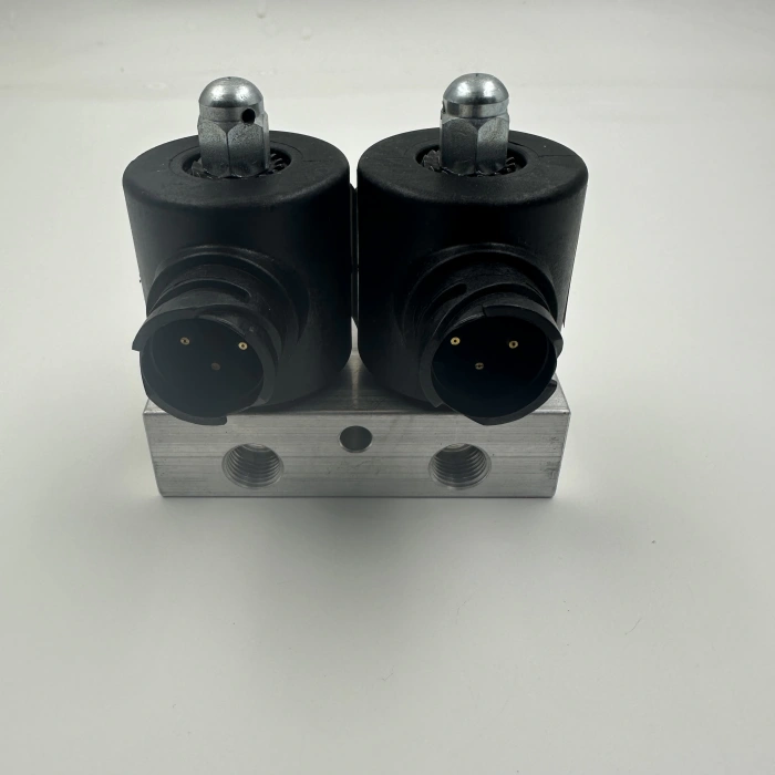 1/4 12V / 24V / İKİLİ DAMPER PNÖMATİK VALF