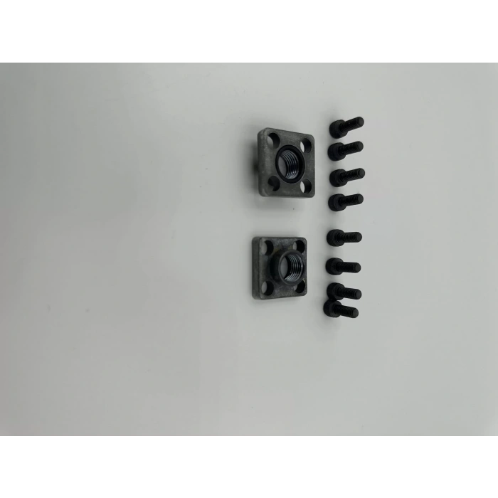 Hidrolik Pompa Düz Adaptörü M6 - 25x25 - 1/4