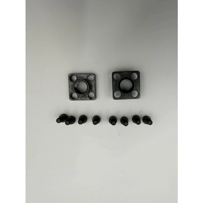 Hidrolik Pompa Düz Adaptörü M6 - 25x25 - 1/4