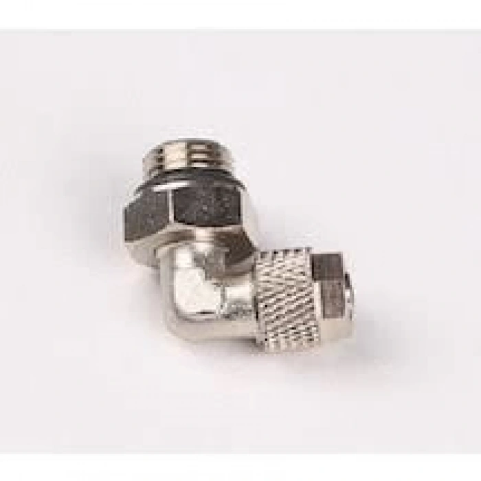 Metal Somun Sıkmalı Dirsek Dönerli 6x8mm - 1/8