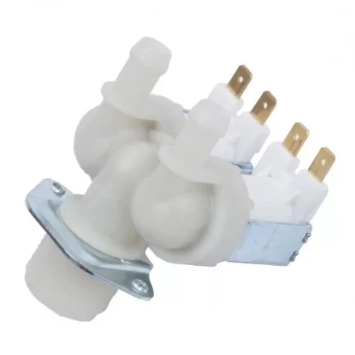 Solenoid Ventil Vana İkili Düz N.K. 3/4 - 10.5mm 12 / 24 / 220 Ac / Dc