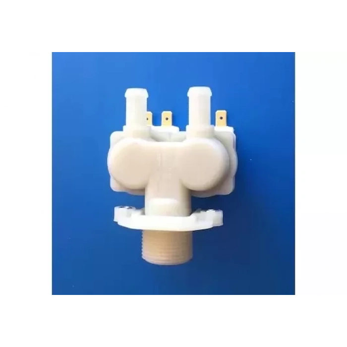 Solenoid Ventil Vana İkili Düz N.K. 3/4 - 10.5mm 12 / 24 / 220 Ac / Dc