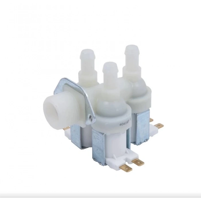 Solenoid Ventil Vana Üçlü Dik 90 N.K. 3/4 - 10.5mm 12 / 24 / 220 Ac / Dc