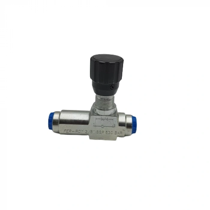 Hidrolik Hız Ayar Valfi Çekli 3/8