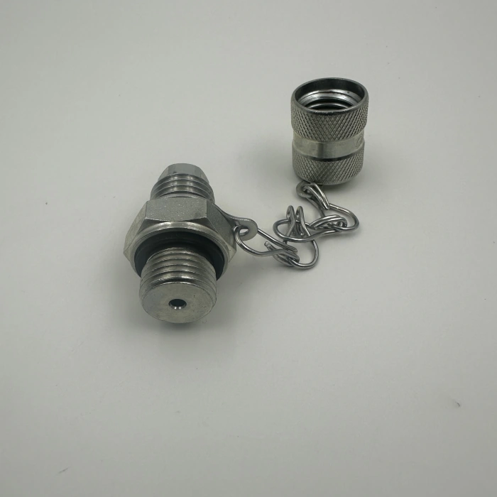 Hidrolik Minimes Manometre Test Priz Rekoru M16x2 - 3/8