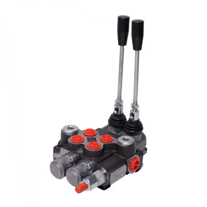 Hidrolik Kumanda Kolu Mono Blok İkili 40 Lt - 1/2