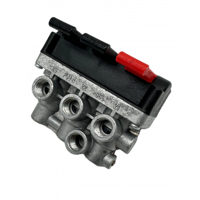 Pnömatik Damper Valfi Ventil 3 Çıkışlı