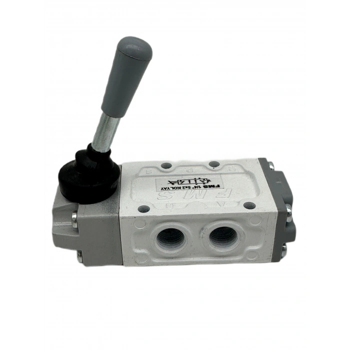 Pnömatik Valf Ventil Kol Yay 1/4 - 5/2