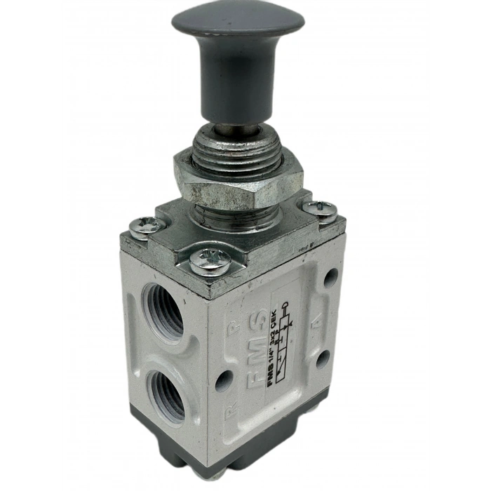 Pnömatik Valf Ventil Çekmeli 1/4 - 3/2