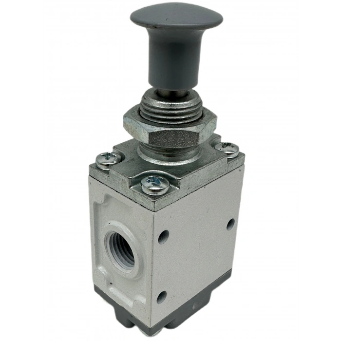 Pnömatik Valf Ventil Çekmeli 1/4 - 3/2