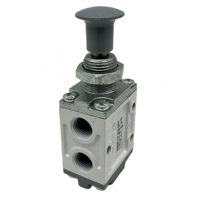 Pnömatik Valf Ventil Çekmeli 1/4 - 3/2