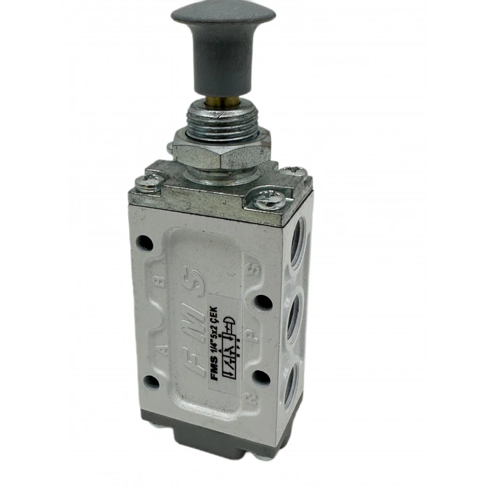 Pnömatik Valf Ventil Çekmeli 1/4 - 5/2