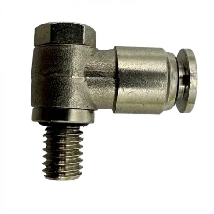 Metal Banjo Dirsek Yağlama Uzun 4mm - M6x1