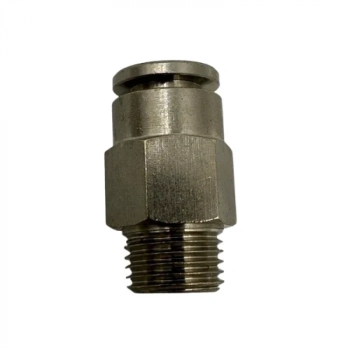 Metal Düz Yağlama Rekoru 6mm - M10x1