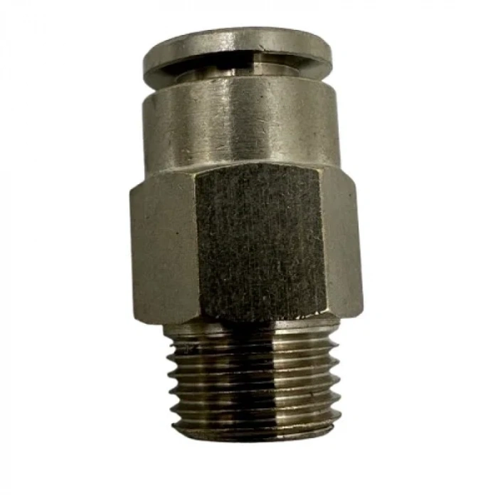 Metal Düz Yağlama Rekoru 6mm - M6x1